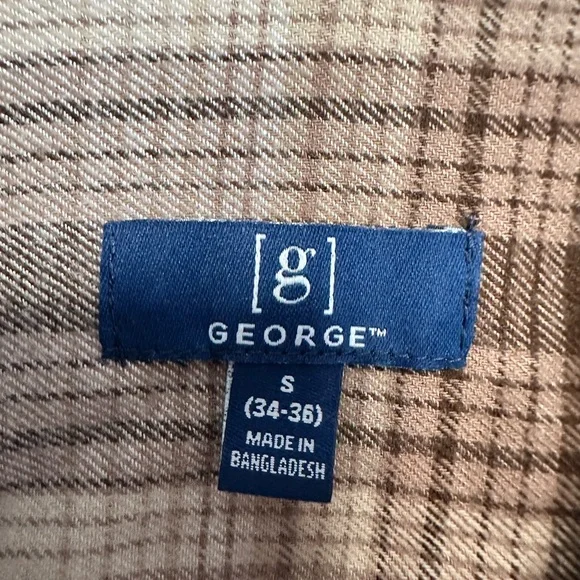 George Plaid Button-Up Long Sleeve - Picture 2 of 3